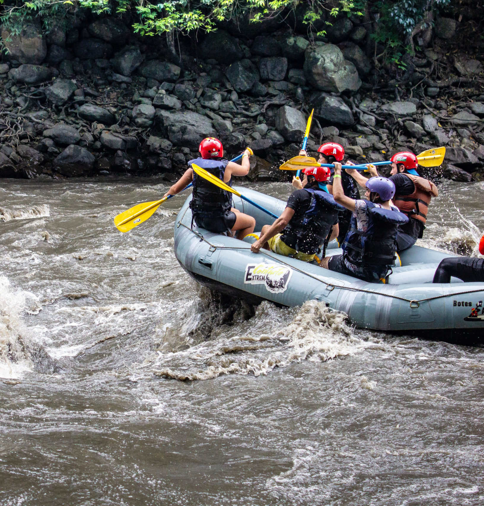 rafting contacto extremo